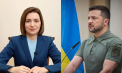 Maia Sandu a avut o convorbire telefonică cu Volodimir Zelenski. Despre ce au discutat cei doi lideri