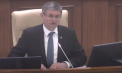 Igor Grosu a mulțumit, în cadrul ședinței Parlamentului, moldovenilor cu cetățenie română care au votat la alegerile prezidențiale din România: „Noi am dat dovadă că ne pasă de viitorul nostru comun”