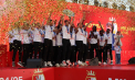 Într-o atmosferă de poveste, la Complexul Sportiv Raional din Orhei, Milsami a fost premiată pentru titlul de campioană a Moldovei - VIDEO