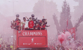 Imagini memorabile! 1.000.000 de oameni au sărbătorit titlul câștigat de Liverpool - FOTO