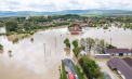 Imagini din dronă cu zonele inundate din România - FOTO/VIDEO
