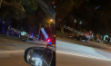 Accident în capitală: Un șofer a ajuns la spital, iar mașina acestuia s-a răsturnat, după ce a lovit un alt automobil. Imagini de la locul impactului - VIDEO