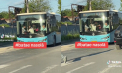 Bătaie într-un autobuz din capitală: Mai multe persoane trăgeau de păr o femeie. Momentul, surprins de trecători - VIDEO