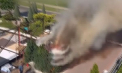 Incendiu la un restaurant din capitală. Ce spun pompierii - VIDEO