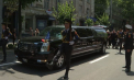 Drum lin, maestre: Calea spre eternitate a compozitorului Eugen Doga a fost însoțită de sute de oameni care au mers kilometri întregi, cu flori în mâini și lacrimi în ochi - VIDEO