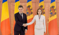 Președintele României, Nicușor Dan, despre problema cozilor la vama moldo-română și birocrația obținerii cetățeniei române: „Am discutat de a integra oficiali din Moldova în comisia comună a autorităților românești”