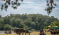 Pe malul Nistrului, în zona de plajă a orașului Tiraspol, are loc o repetiție a reconstrucției propagandistice - militare dedicate operațiunii „Iași-Chișinău.” Imagini publicate de presa din regiune - VIDEO