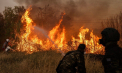 Un incendiu de vegetaţie face ravagii la periferia Atenei. Flăcările au izbucnit într-o zonă împădurită, situată la doar 40 kilometri de capitala Greciei - VIDEO