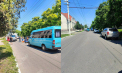 Accident în stânga Nistrului: O persoană - transportată la spital, după ce a fost lovită de un microbuz în timp ce trecea strada neregulamentar - FOTO
