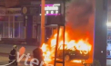 Noi detalii despre accidentul din capitală, în urma căruia o mașină a luat foc: Șoferul era băut și a fost reținut pentru 72 de ore - VIDEO
