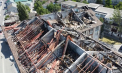 A început construcția acoperișului temporar al blocului de locuit din Durlești, mansarda căruia a luat foc luna trecută. În cât timp vor fi gata lucrările și câți bani a alocat Guvernul - VIDEO