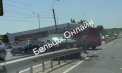 Accident grav la Măgdăcești. O mașină a fost grav avariată, după ce s-a lovit într-un parapet metalic. Imagini de la locul impactului - VIDEO