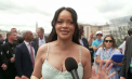 Bruxelles, albastru de Ștrumfi: Rihanna, vedeta premierei mondiale a noului film animat - VIDEO