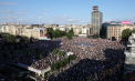 Un nou protest masiv la Belgrad. „Instituțiile au fost uzurpate și există multă corupție” - VIDEO