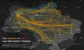HARTA celor 728 de drone și 13 rachete rusești folosite în atacul masiv asupra Ucrainei, în timpul nopții
