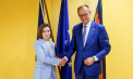 Președintele Maia Sandu, la întrevedere cu Cancelarul federal al Germaniei, Friedrich Merz: „Am discutat despre parteneriatul puternic dintre Moldova și Germania”
