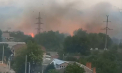Incendiu puternic la Tighina: Flăcările se extind rapid și amenință locuințele din preajmă - VIDEO