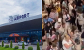Aeroportul Internațional Chișinău, un adevărat „furnicar”. O mulțime de pasageri, surprinși în sala de așteptare - VIDEO