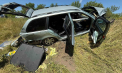 Ce spun martorii accidentului de la Edineț, în urma căruia un șofer a ajuns la spital: „Când s-a lovit BMW-ul, șoferul a ajuns în urmă. Impactul a fost strașnic” - VIDEO