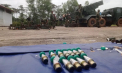 Lansator de rachete BM-21 „Grad” din era sovietică, surprins în timp ce trage peste granița Thailandei - VIDEO 
