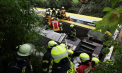 Accident feroviar grav în Germania. Mai mulți morți și zeci de răniți după ce un tren a deraiat în sud-vestul țării - VIDEO 
