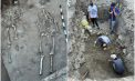 Cimitir medieval descoperit în centrul Chișinăului. Vestigii importante ale Pieței Vechi, scoase la lumină