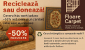 Transformă un covor vechi într-o faptă bună la Floare Carpet și pleacă acasă cu unul nou!