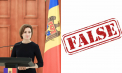 Afișe false cu numele Maiei Sandu și al Mitropoliei Basarabiei, apărute pe străzile Chișinăului. Precizările Președenției