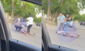 Conflict pe o stradă din Bălți. Un bărbat - transportat la spital, după ce a fost bătut de un șofer. Imagini surprinse de martori - VIDEO