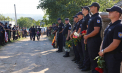 Cei doi pompieri, decedați în accidentul de la Telenești, conduși pe ultimul drum. Ministrul Afacerilor Interne, șeful IGSU și colegii de serviciu au venit să-și ia rămas bun - GALERIE FOTO