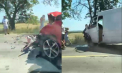 Trei mașini au fost avariate după ce s-au lovit pe o stradă din Leova. Imagini, publicate pe internet - VIDEO