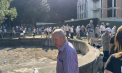 „Du-te de aici, te rog!”: Protestatarii pro-Șor, agresivi și evazivi în fața camerelor, refuză să spună dacă au venit pentru cei 3.000 de dolari promiși de fugar - VIDEO