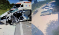 Momentul de dinaintea accidentului de la Strășeni, unde o tânără a murit - surprins de o cameră de supraveghere. Fratele victimei: „Pentru toți cei care cred ca Marina e vinovată” - VIDEO