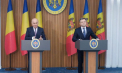 Dorin Recean și Ilie Bolojan fac declarații de presă. Premierul român: „Vom construi noi punți care să ne apropie și mai mult. Așa cum se cuvine între țări surori” - VIDEO