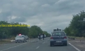 Un tânăr, transportat la spital, după ce motocicleta condusă de acesta a fost lovită de o mașină. Ce a depistat poliția în privința acestuia - VIDEO
