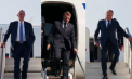 Imagini de pe Aeroportul Internațional Chișinău. Cum Mihai Popșoi i-a întâmpinat pe Emmanuel Macron, Friedrich Merz și Donald Tusk - FOTO/VIDEO