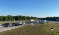 Atenție, călători. Trafic intensiv la vama Sculeni și Leușeni la ieșirea din Republica Moldova - FOTO
