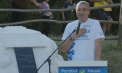 Partidul Nostru s-a lansat în campanie într-un sat din Dondușeni: Renato Usatîi a pezentat un set din 29 de proiecte de legi lângă o fântână - VIDEO