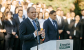 Blocul „Alternativa” și-a lansat campania în fața Parlamentului, fără scenă, dar cu critici la adresa concurenților - VIDEO