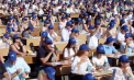 Marea Dictare Natională, ediția a treia, organizată de Ziua Limbii Române: Sute de oameni s-au adunat în PMAN pentru a participa la eveniment - FOTO/ VIDEO