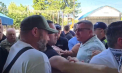 Țipete și altercații la Peresecina, între mai mulți localnici și simpatizanți ai fugarului Ilan Șor - VIDEO