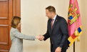 Maia Sandu s-a întâlnit cu comisarul european pentru Agricultură și Alimentație, Christophe Hansen