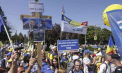 Prima zi de școală, marcată de proteste masive în România: Peste 10.000 de profesori și studenți au ieșit în stradă în semn de revoltă față de măsurile din educație - VIDEO
