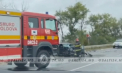 Accident grav la Sîngerei. O mășină - făcută zob, după ce s-a lovit cu un camion. Două persoane au ajuns la spital - VIDEO