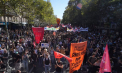 Franța, din nou blocată de greve și proteste uriașe de stradă, la care au participat aproape un milion de oameni - VIDEO