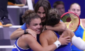 Italia merge pentru a treia oară consecutiv în finala Billie Jean King Cup - VIDEO