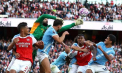 Remiză de foc între Manchester City și Arsenal Londra - VIDEO
