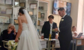  „Dragostea merge într-un pas cu responsabilitatea”. Momente emoționante la o secție de votare din Ialoveni: Doi miri au votat în ziua nunții - FOTO