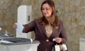 Candidatul independent, Victoria Sănduța, a votat - VIDEO