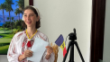 O moldoveancă stabilită în China a parcurs aproape 1400 de kilometri pentru a vota - FOTO